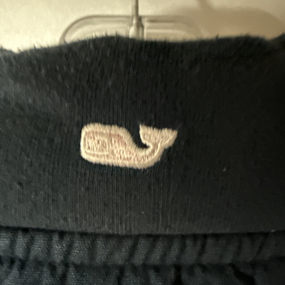 Vineyard Vines Womens Shep  Navy Blue 1/4 Zip Pullover Style 2K001317 VTG  Sz L - Picture 4 of 15